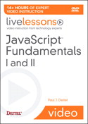 Javascript Fundamentals I and II LiveLessons (Video Training) 