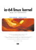 IA-64 Linux Kernel: Design and Implementation