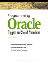 Programming Oracle Triggers and Stored Procedures, 3rd Edition