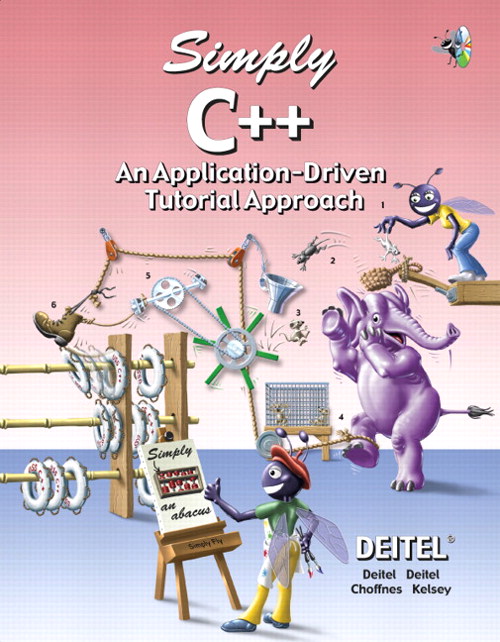 Simply C++: An Application-Driven Tutorial Approach