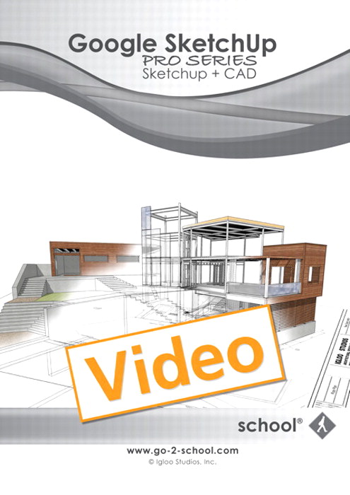 Google SketchUp Pro Series: SketchUp + CAD, Online Video