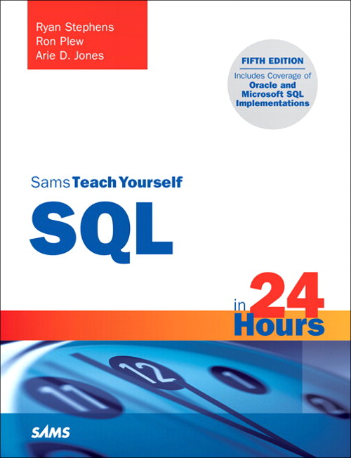 Sams Teach Yourself SQL in 24 Hours, Safari, 5th Edition