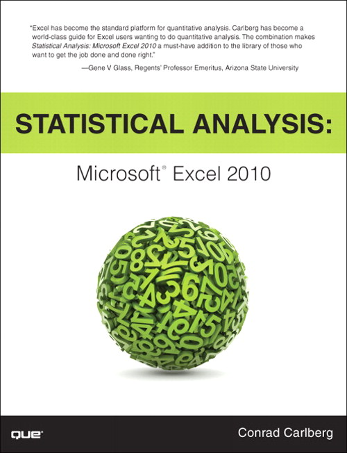 Statistical Analysis: Microsoft Excel 2010