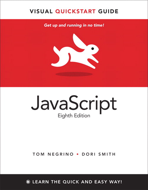 JavaScript: Visual QuickStart Guide, 8th Edition