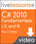 C# 2010 Fundamentals I, II, and III LiveLessons (Video Training)