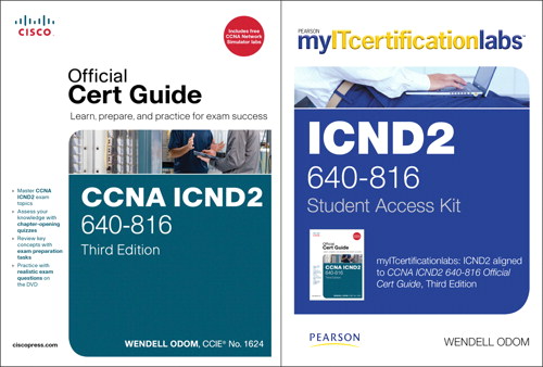 CCNA ICND2 Official Cert Guide with MyITCertificationlab Bundle (640-816)