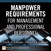Manpower Requirements for Management and Professional Personnel