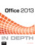 Office 2013 In Depth