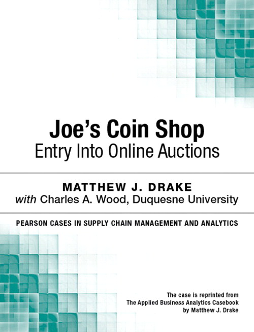 Joe's Coin Shop: Entry into Online Auctions