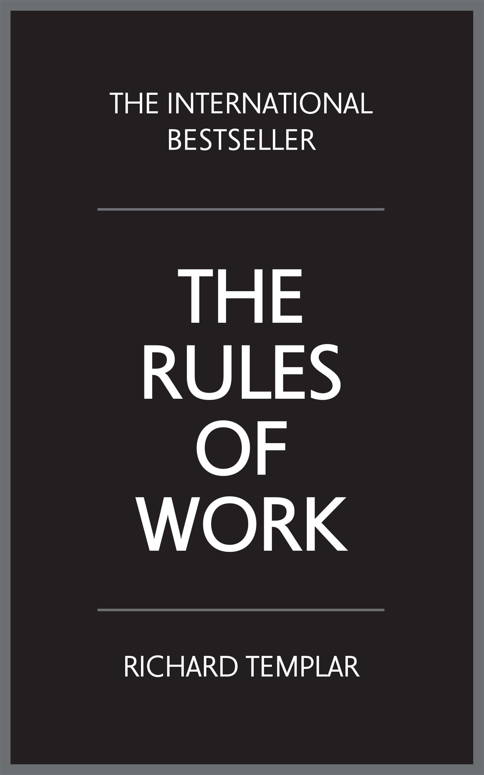 Rules of Work, The, 4th Edition
