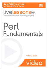 Perl Fundamentals LiveLessons (Video Training)
