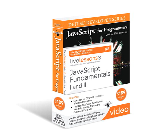 JavaScript Fundamentals I and II LiveLessons Bundle