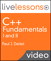 C++ Fundamentals I and II LiveLessons (Video Training Sneak Peek), Safari Edition