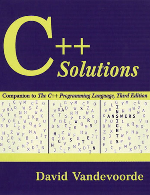 C++ Solutions: Companion to the C++ Programming Language, 3rd Edition