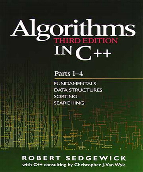 Algorithms in C++, Parts 1-4: Fundamentals, Data Structure, Sorting, Searching, 3rd Edition