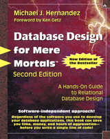 Database Design for Mere Mortals: A Hands-On Guide to Relational Database Design, Adobe Reader, 2nd Edition