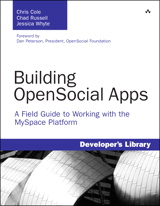 OpenSocial at MySpace book cover