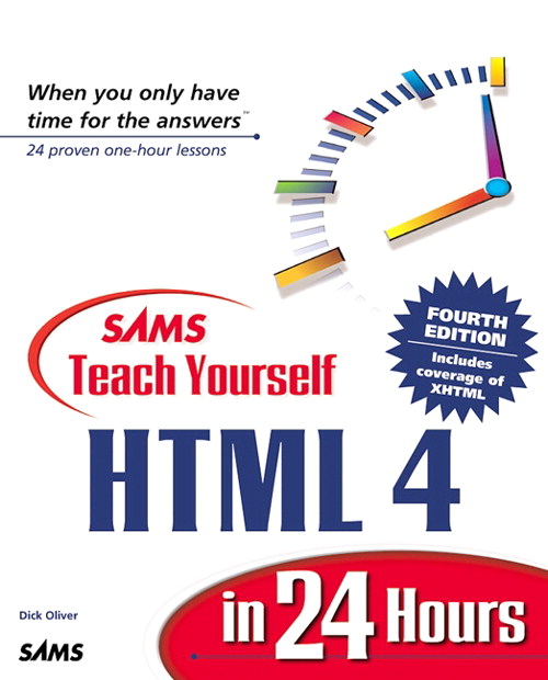 Sams Teach Yourself HTML 4 in 24 Hours, 4th Edition