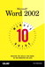 10 Minute Guide to Microsoft Word 2002, Adobe Reader