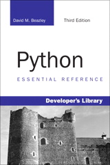 Python Essential Reference, Adobe Reader, 3rd Edition