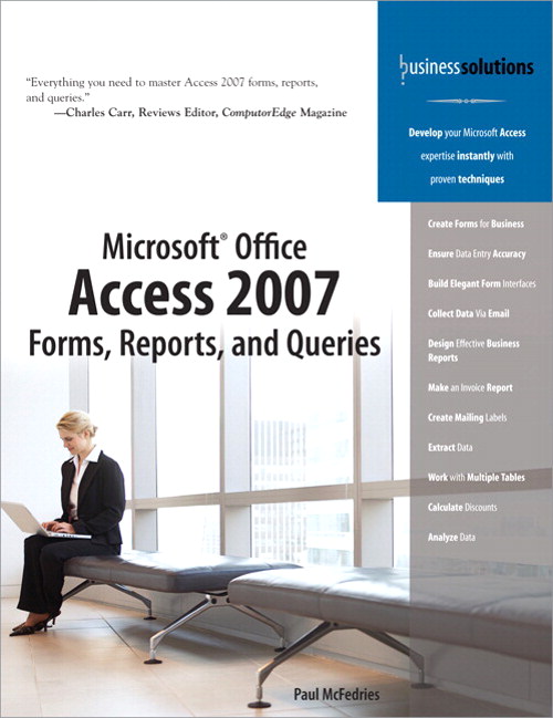 Скачать книгу Paul McFedries - Microsoft Office Access 2007 Forms