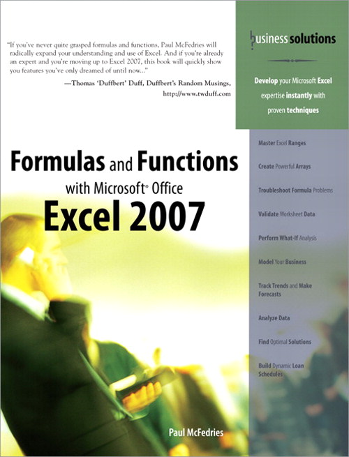 Formulas and Functions with Microsoft Office Excel 2007 (Adobe Reader)