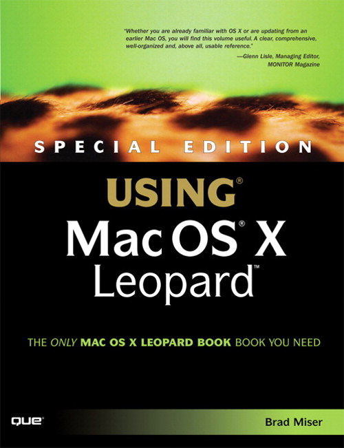 Special Edition Using Mac OS X Leopard (Adobe Reader)