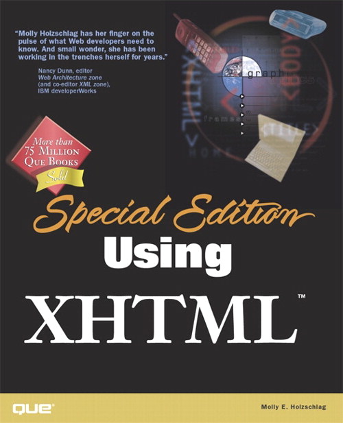 Special Edition Using XHTML