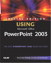 Special Edition Using Microsoft Office PowerPoint 2003