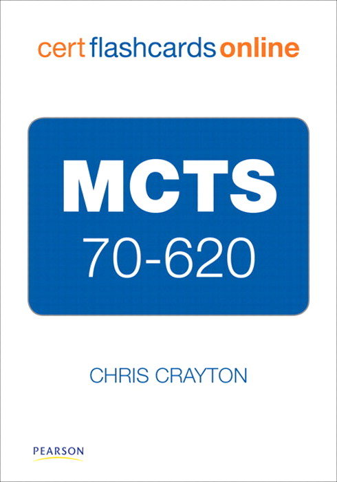 MCTS 70-620 Cert Flash Cards Online: Microsoft Windows Vista, Configuring