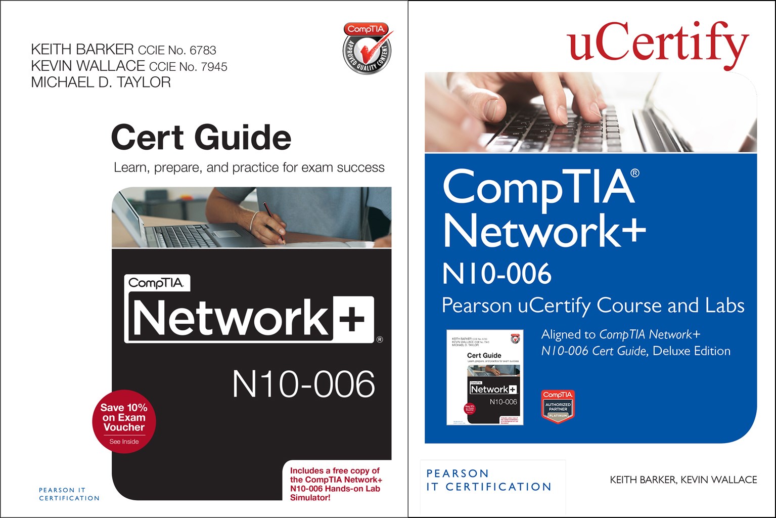 CompTIA Network+ N10-006 Pearson uCertify Course and Labs and Textbook Bundle