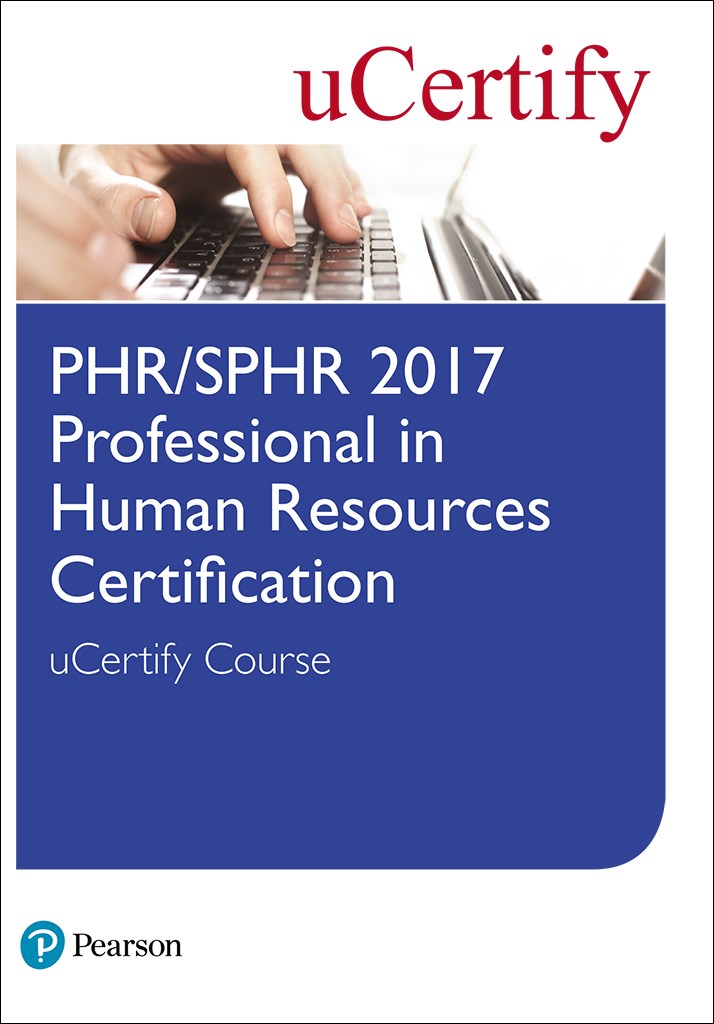 PHR/SPHR-2017 Professional in Human Resources Certification uCertify Course Student Access Card