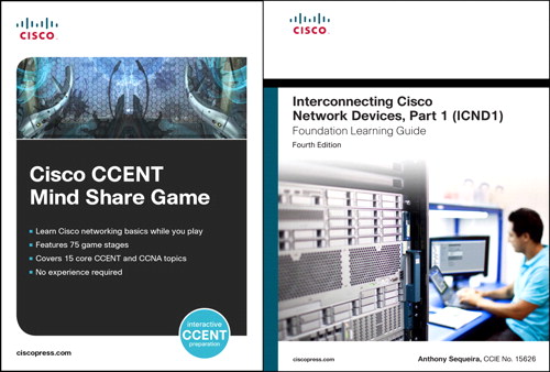 Cisco CCENT Mind Share Game and Interconnecting Cisco Network Devices, Part 1 (ICND1) Bundle, 4th Edition