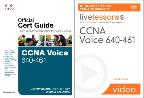 CCNA Voice 640-461 Official Cert Guide and LiveLessons Bundle