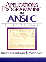 Applications Programming in ANSI C, 3rd Edition