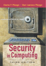 Security in Computing, 3rd Edition