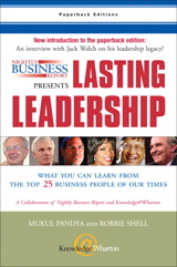 Nightly Business Report Presents Lasting Leadership: What You Can Learn from the Top 25 Business People of our Times
