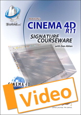 Cinema 4D Signature Courseware, Streaming Video