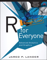 R for Everyone: Advanced Analytics and Graphics, Rough Cuts