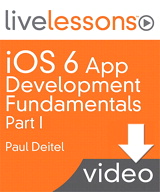 iOS 6 App Development Fundamentals LiveLessons Part I (Video Training), Download Version
