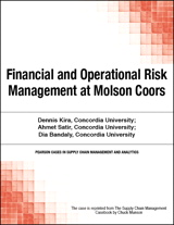 Financial and Operational Risk Management at Molson Coors