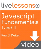 Javascript Fundamentals I and II LiveLessons (Video Training): Part I Lesson 5: Control Statements: Part 2 (Downloadable Version)