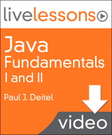 Java Fundamentals I and II LiveLesson (Video Training): Part I Lesson 9: Introduction to the NetBeans IDE (Downloadable Version)