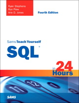 Sams Teach Yourself SQL in 24 Hours, 4th Edition