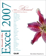 Microsoft Office Excel 2007 On Demand (Adobe Reader)