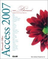 Microsoft Office Access 2007 On Demand (Adobe Reader)