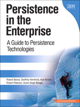 Persistence in the Enterprise: A Guide to Persistence Technologies
