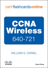 CCNA Wireless 640-721 Cert Flash Cards Online, Retail Packaged Version