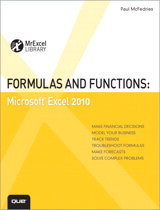Formulas and Functions: Microsoft Excel 2010