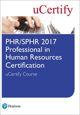 PHR/SPHR-2017 Professional in Human Resources Certification uCertify Course Student Access Card